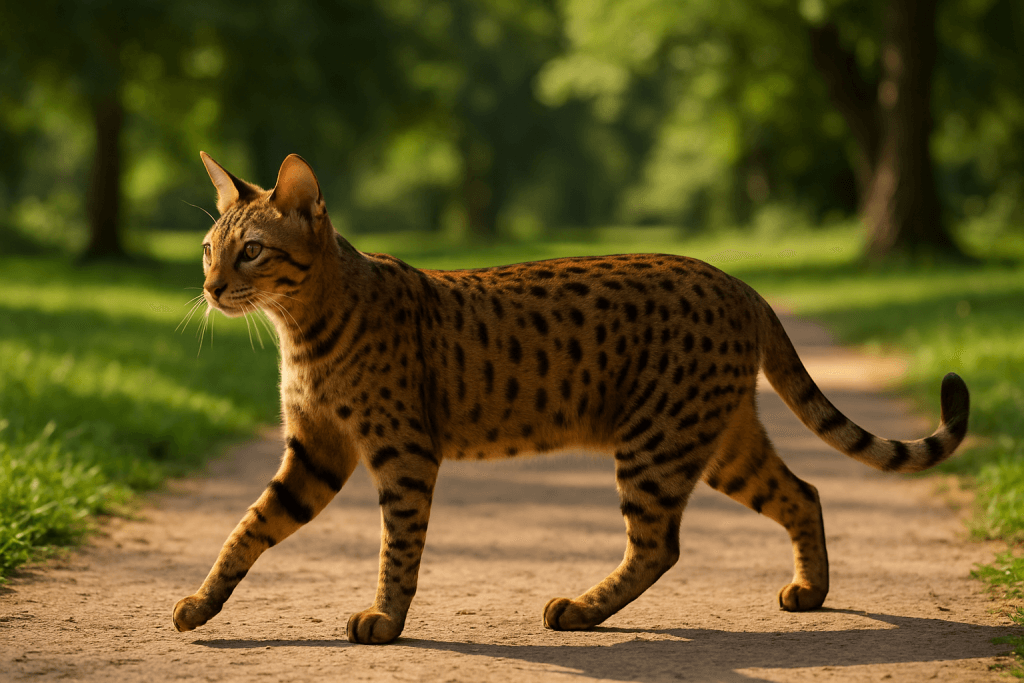Chat : Photos d'un Serengeti