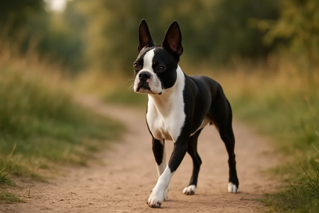 Chien : Photos d'un Boston Terrier