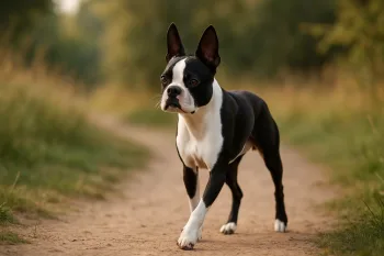 Chien : Photos d'un Boston Terrier