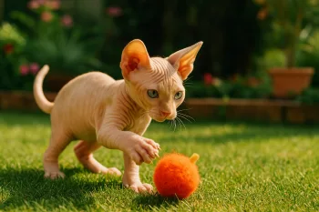 Chaton : Photos d'un Sphynx