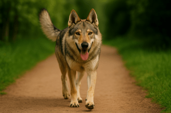 Chien : Photos d'un Chien-loup Tchécoslovaque