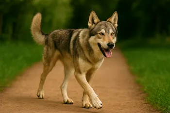 Chien : Photos d'un Chien-loup de Saarloos