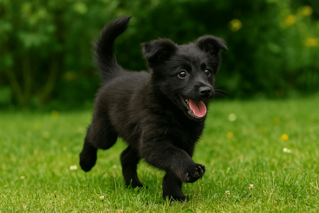 Chiot : Photos d'un Berger des Pyrénées à Face Rase