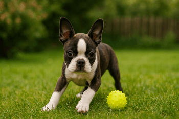 Chiot : Photos d'un Boston Terrier