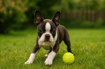 Chiot : Photos d'un Boston Terrier