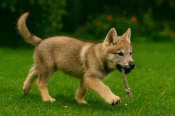 Chiot : Photos d'un Chien-loup de Saarloos