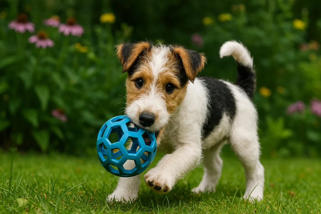 Chiot : Photos d'un Fox-Terrier Ă poil dur