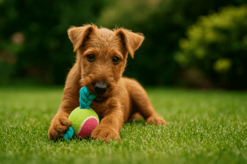 Chiot : Photos d'un Terrier Irlandais