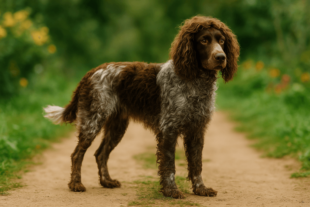 Chien : Photos d'un Épagneul de Pont-Audemer