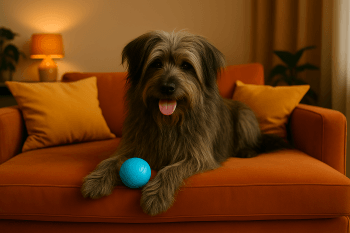 Chien : Photos prix d'un Berger des Pyrénées à Poil Long malade