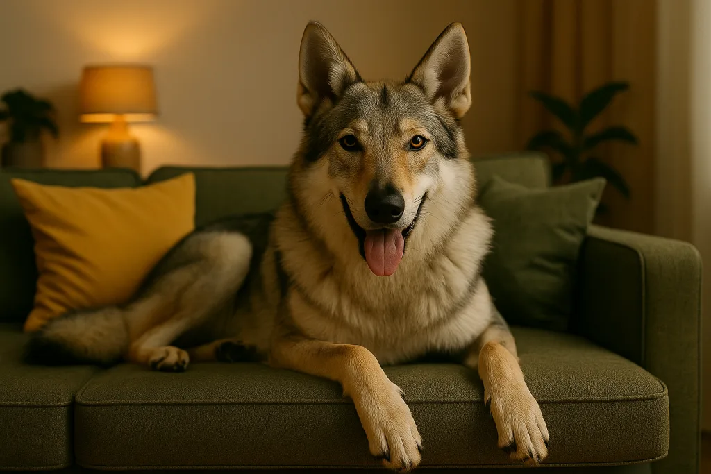 Chien : Photos prix d'un Chien-loup Tchécoslovaque malade