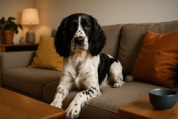 Chien : Photos prix d'un English Springer Spaniel malade