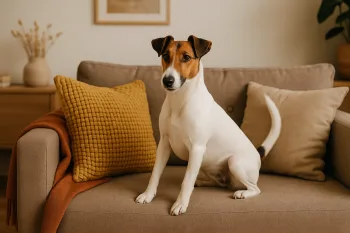 Chien : Photos prix d'un Fox-Terrier à poil lisse malade