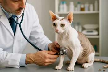 Chat : Photos prix d'un Sphynx malade