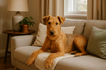 Chien : Photos prix d'un Terrier Irlandais malade