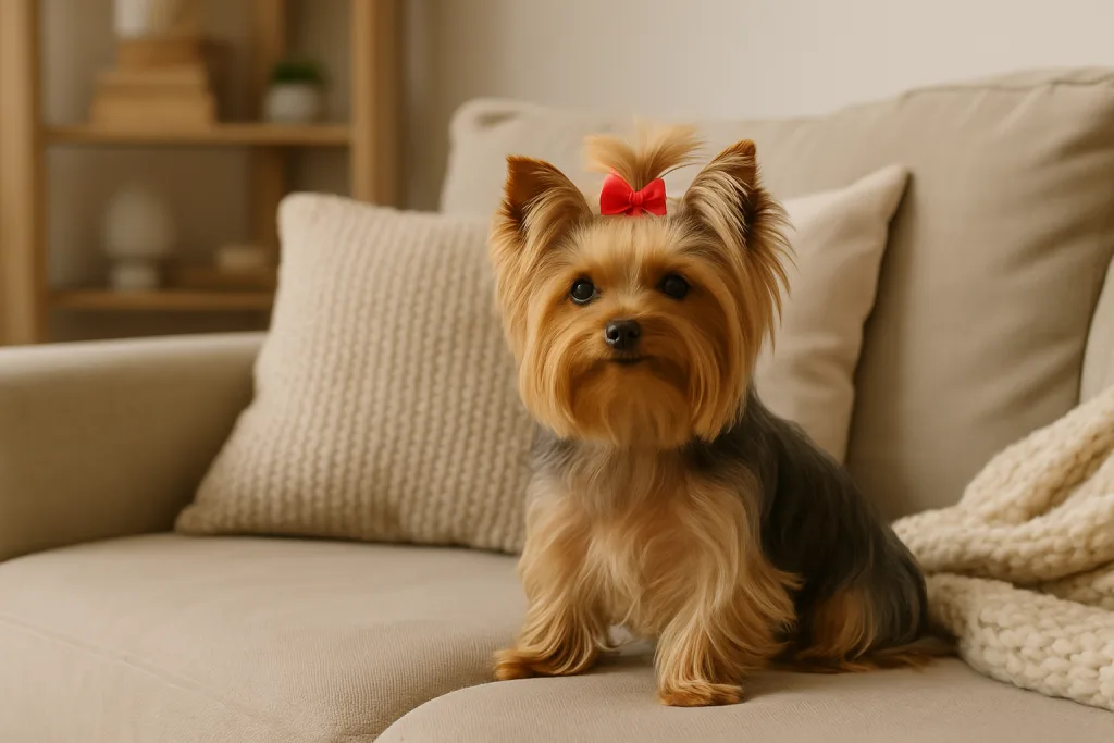 Chien : Photos prix d'un Yorkshire Terrier malade