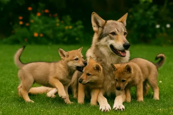 Chien : Photos prix d'un Chien-loup de Saarloos
