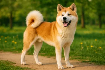 Chien : Photos d'un Akita Inu