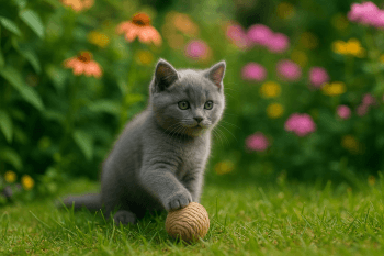 Chaton : Photos d'un Chartreux
