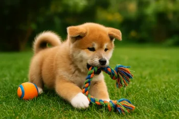 Chiot : Photos d'un Akita Inu