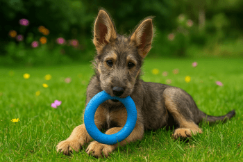 Chiot : Photos d'un Berger Picard