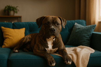 Chien : Photos prix d'un American Bully malade