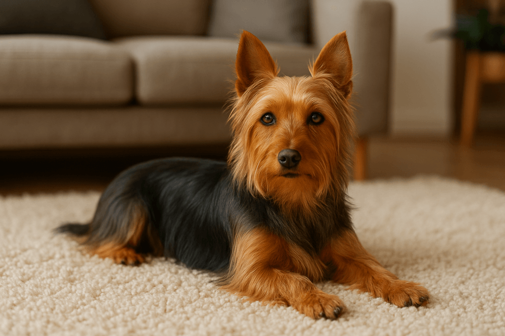 Chien : Photos prix d'un Australian Silky Terrier malade