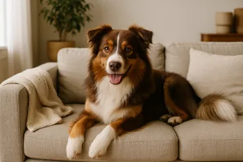 Chien : Photos prix d'un Berger Australien malade