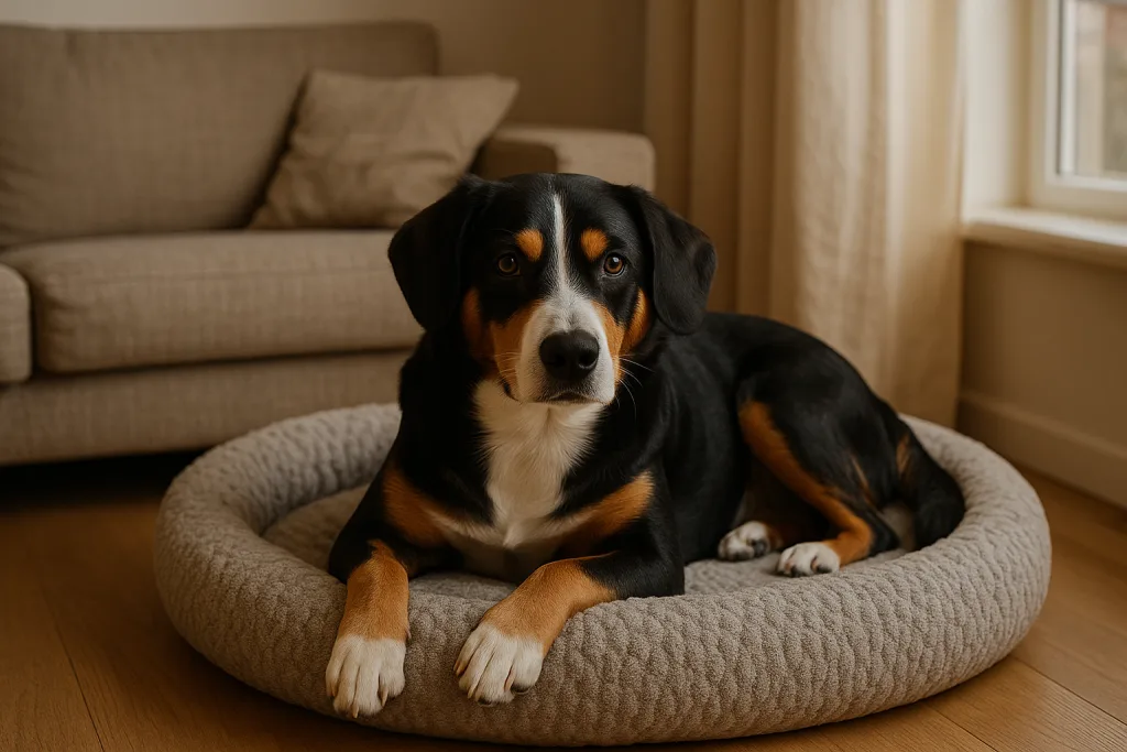 Chien : Photos prix d'un Bouvier de l'Appenzell malade
