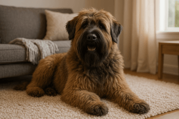 Chien : Photos prix d'un Bouvier des Flandres malade