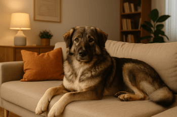 Chien : Photos prix d'un Chien de Berger Roumain des Carpathes malade