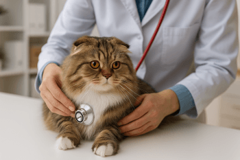 Chat : Photos prix d'un Highland Fold malade