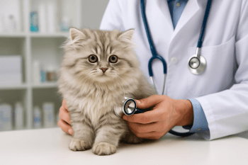 Chat : Photos prix d'un Highland Straight malade