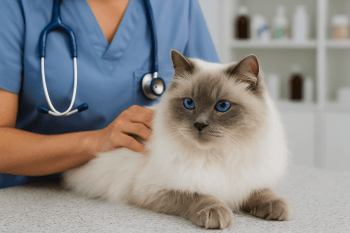 Chat : Photos prix d'un Himalayen malade