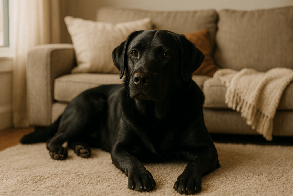 Chien : Photos prix d'un Labrador Retriever malade