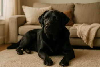 Chien : Photos prix d'un Labrador Retriever malade