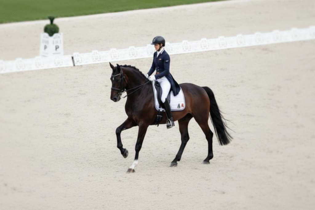 cheval : Photos d'un Cheval de Dressage Français