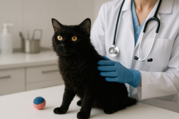 Chat : Photos prix d'un LaPerm malade