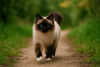 Chat : Photos d'un Sacré de Birmanie