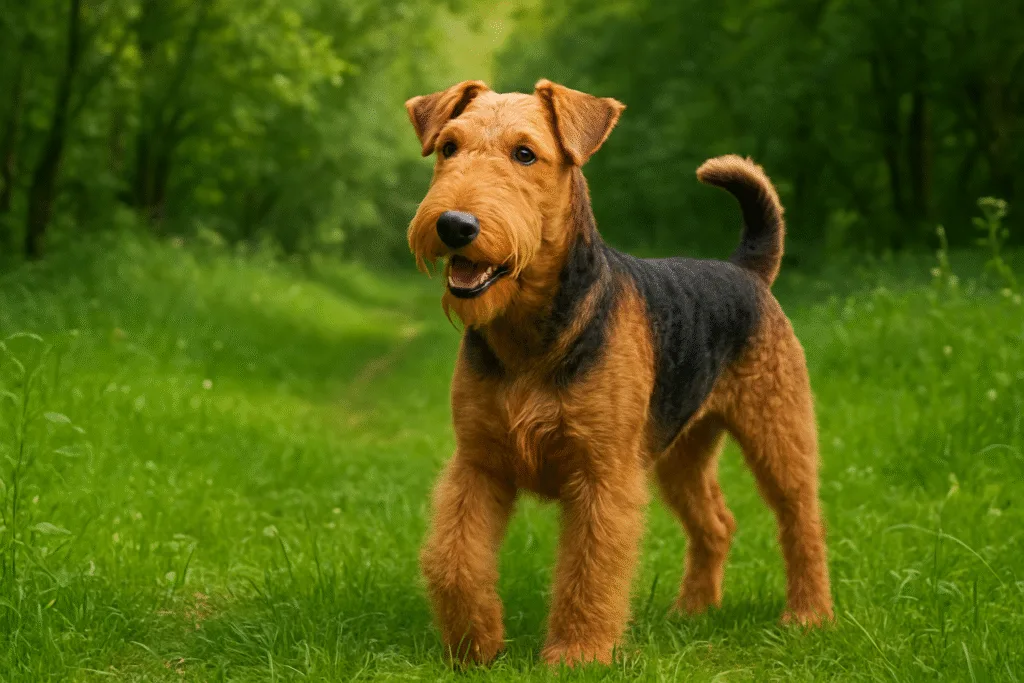 Chien : Photos d'un Airedale Terrier