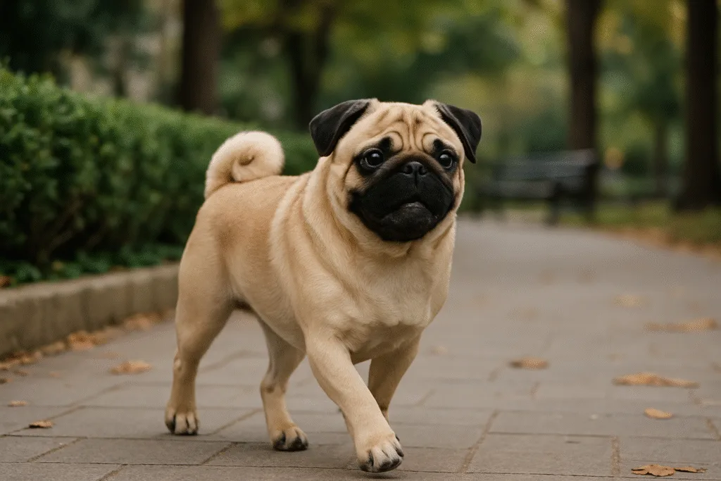 Chien : Photos d'un Carlin