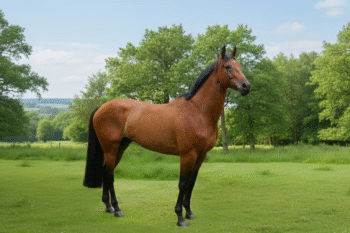 Cheval de sport Anglo-Normand