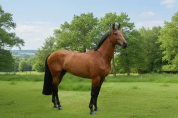 Cheval de sport Anglo-Normand