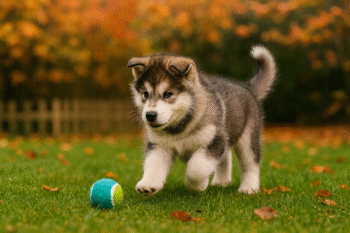 Chiot : Photos d'un Alaskan Malamute