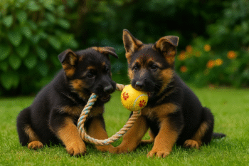 Chiot : Photos d'un Berger Allemand