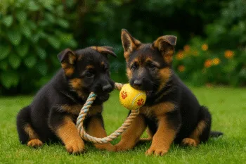 Chiot : Photos d'un Berger Allemand