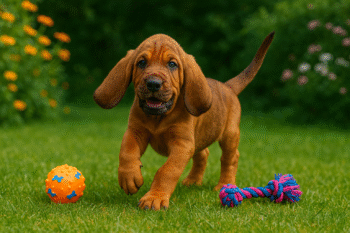 Chiot : Photos d'un Chien de Saint-Hubert