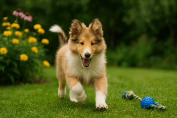 Chiot : Photos d'un Colley à poil long (Rough Collie)