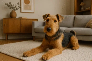 Chien : Photos prix d'un Airedale Terrier malade