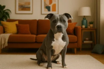 Chien : Photos prix d'un American Staffordshire Terrier malade